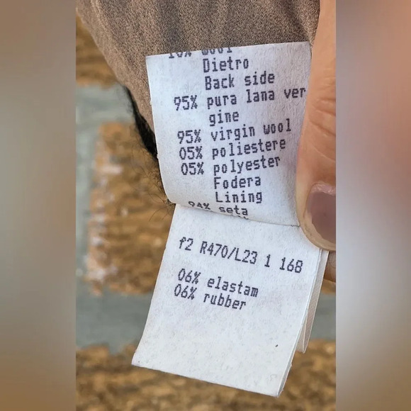 Alessandro dell ‘acqua mohair sweater cardigan 42/2 - Picture 8 of 10